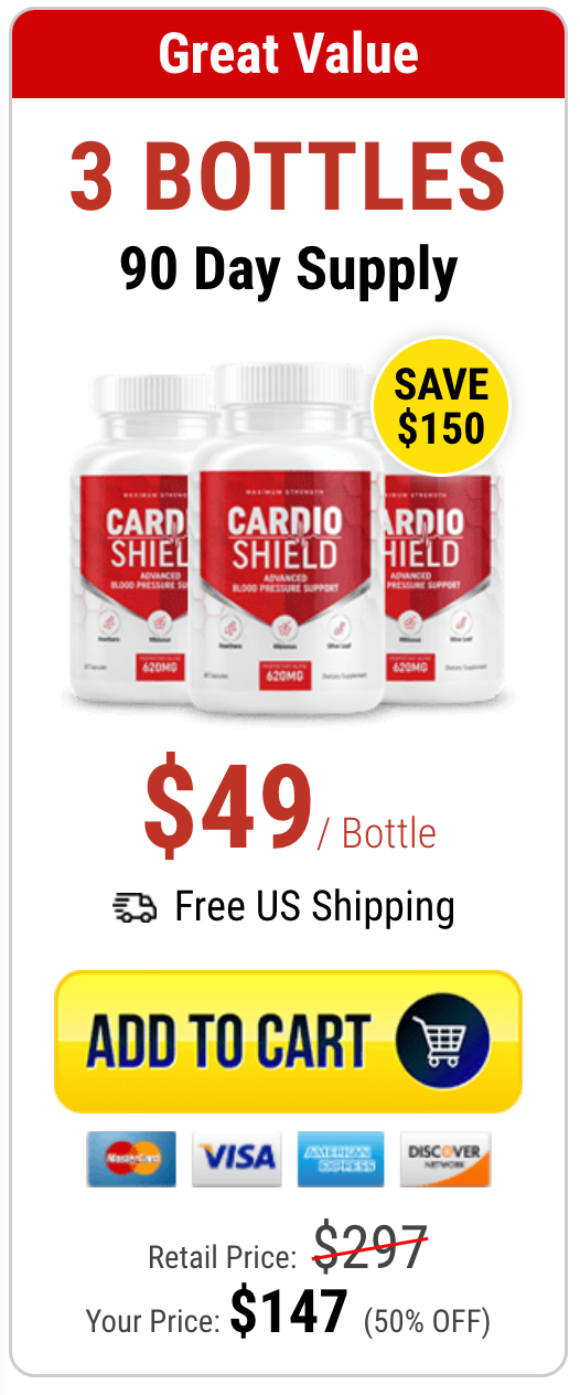Cardio Shield - 3 Bottles