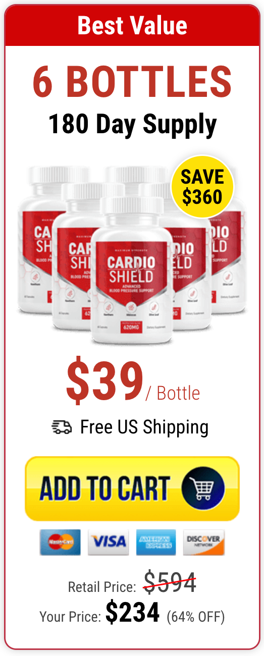 Cardio Shield - 6 Bottles